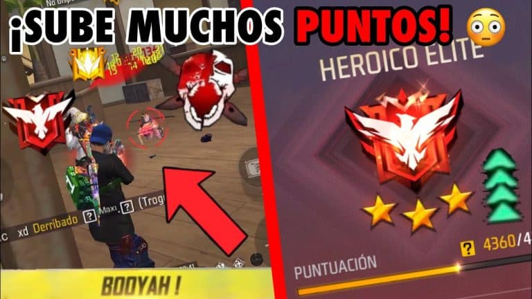 Como subir de rango en Free Fire sin hacer nada