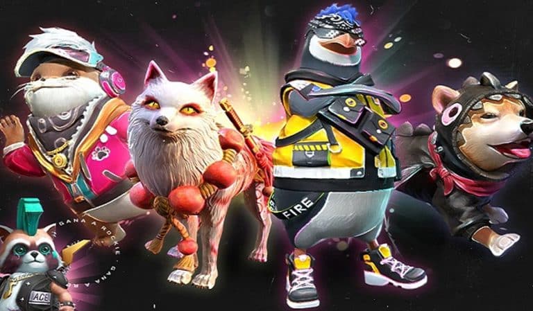 Mascotas Free Fire