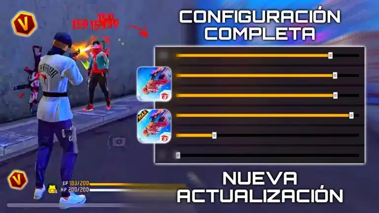 conquista la sensibilidad maxima en free fire y domina con todo rojo