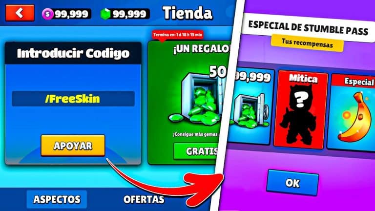 descubre donde se ponen los codigos en stumble guys y desbloquea contenido exclusivo