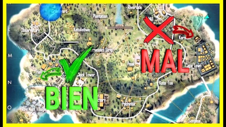 descubre el lugar de mayor concurrencia en free fire donde cae la mayoria de los jugadores