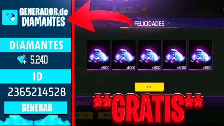 generador de diamantes free fire